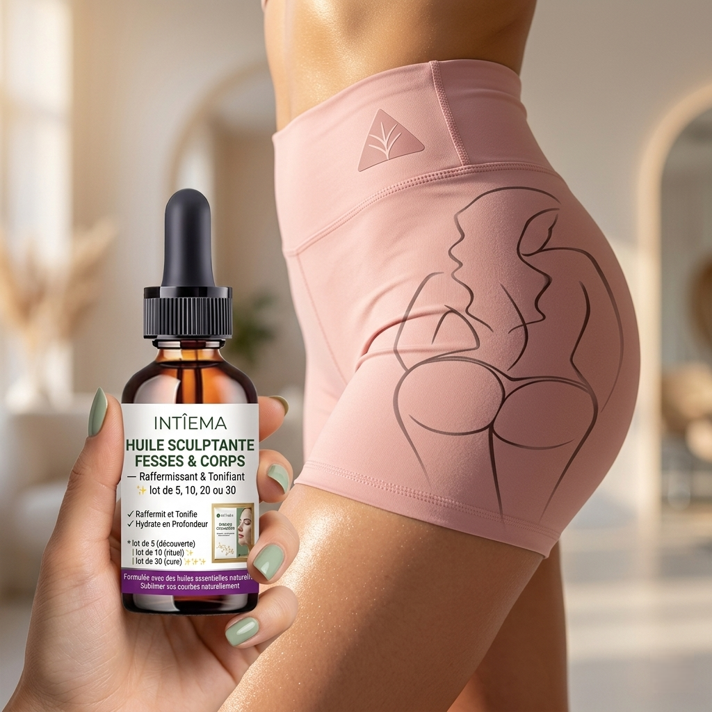 Huile Raffermissante Corps et Fesses – Sculpte et Hydrate