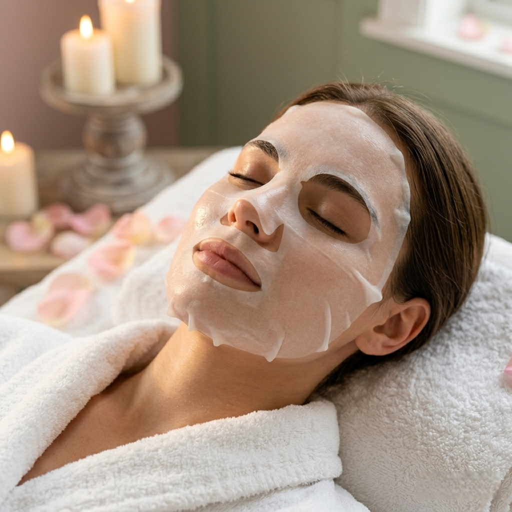 Masque Visage Collagène Raffermissant – Hydratation Intense