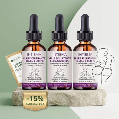 Huile Raffermissante Corps et Fesses – Sculpte et Hydrate